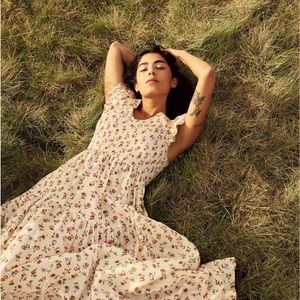 Christy Dawn Bodie Dress in Cream Garden